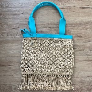 Handmade macrame bag